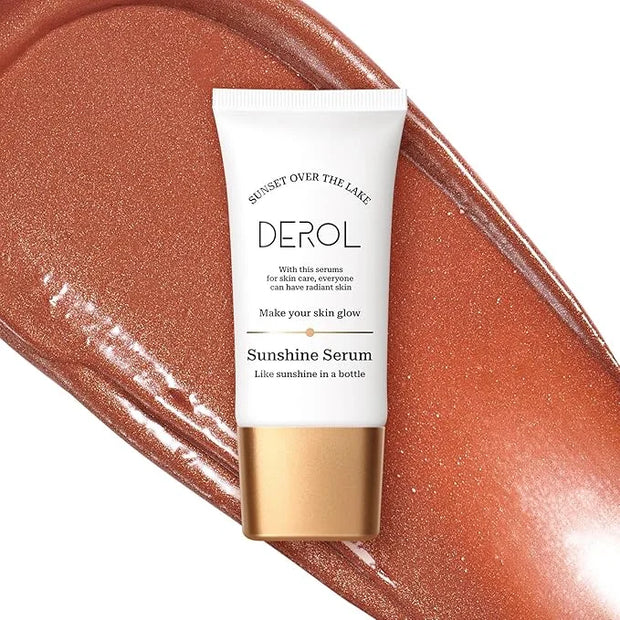 Bronzing Drops, Lightweight and Non-greasy Liquid Bronzer for Face & Body, Instant Sunshine Glow Serum for Flawless Skin &...