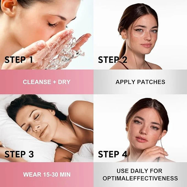 Reusable Wrinkle Patches 3 Pack - Silicone Fusion Treatment Forehead Patches for Brow Lift, Wrinkle Smoothers, Reduce Frow...