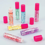 3C4G Days of the Week Lip Gloss Set for Girls - 7 Pack Kids Lip Gloss Kit for Girls, Tweens & Teens - Clear Flavored Lip G...