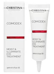 '-CHRISTINA- Comodex Moist & Illuminate Eye Treatment with Hyaluronic Acid | Under Eye Cream Combats Dark Circles, Puffy E...