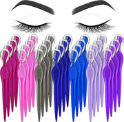 Mudder 28 Pcs Eyebrow Razor Knife Shaver Trimmer Shaver Multipurpose Exfoliating Tool Facial Hair Removal for Women Valent...