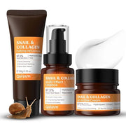 All About Snail Mucin Kit Korean Skin Care Set, Collagen Skincare Gift Set Hydrating & Lifting Skin, Snail Skin Care Produ...