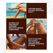 Tanning Accelerator Spray, Waterproof Tanning Spray, Tanning Spray For Sunbed, Women Moisturize Tanning Lotion, Flawless S...