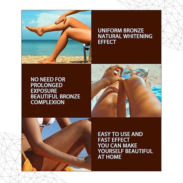 Tanning Accelerator Spray, Waterproof Tanning Spray, Tanning Spray For Sunbed, Women Moisturize Tanning Lotion, Flawless S...