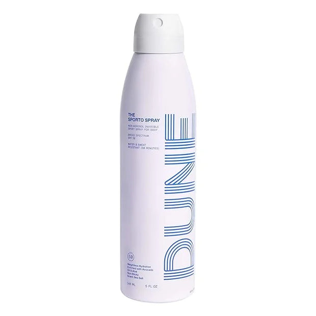 The Sporto Spray - Broad Spectrum SPF 50 Protection Body Sunscreen, Invisible Non-Aerosol Spray, 80 Min. Sweat & Water Res...