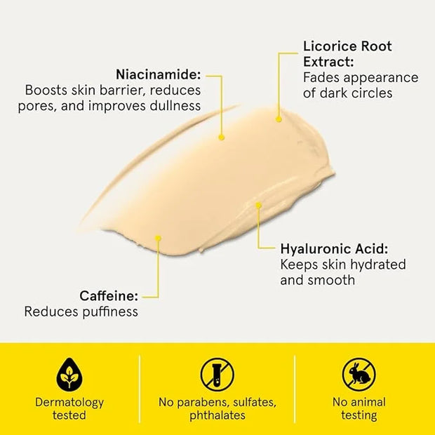 Lumin Instant Dark Circle Corrector for Men (Not A Concealer), Brightens Eyes, Reduce Dark Circles, Puffiness, Under Eye M...