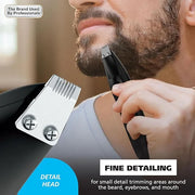 Wahl Pro Series® Rechargeable Eyebrow, Ear & Nose Hair Trimmer for Men – Painless DualTech® Eyebrow Trimmer & Facial Hair ...