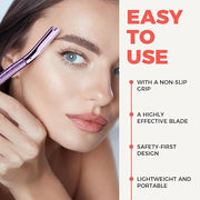 ZOMCHI Eyebrow Razor, Face Razors for Women&Men, Eyebrow Trimmer Shaper with Precision Cover, Facial Shaver with 6 Blades ...
