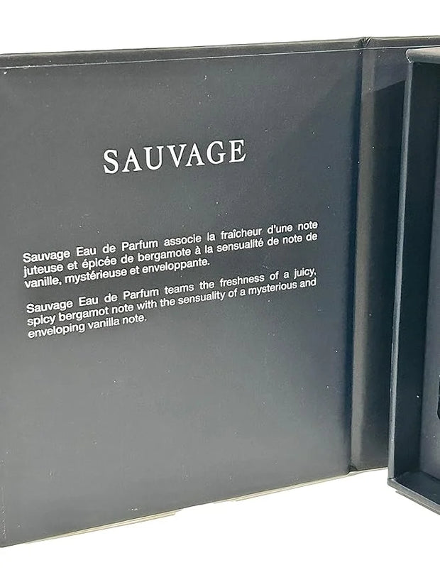 Dior Sauvage Perfume for Men – Mini Fragrance Gift Set EDP & Shower Gel Duo Travel Set - Product Image