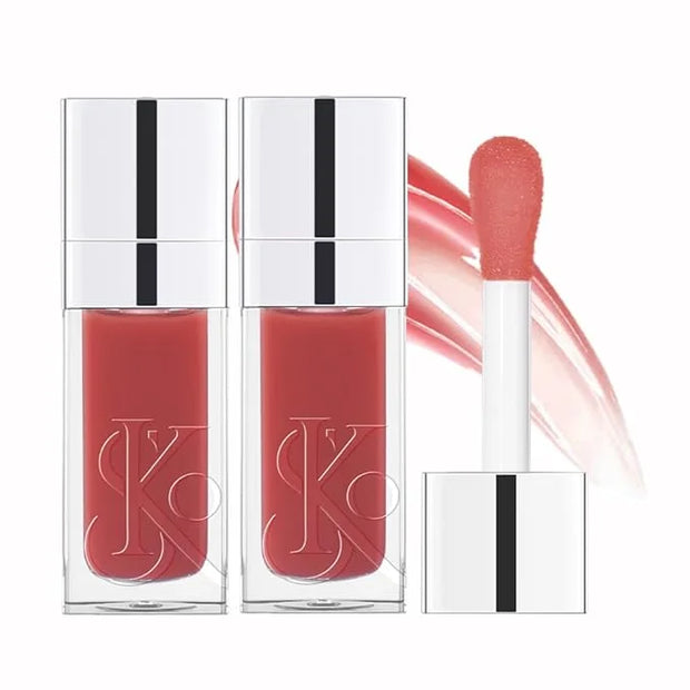 2PCS Lip Gloss Oil Set, Hydrating Lip Oil for Women, Moisturizing Lip Balm for Smooth Lip Lines, Nourishing Lip Treatment ...