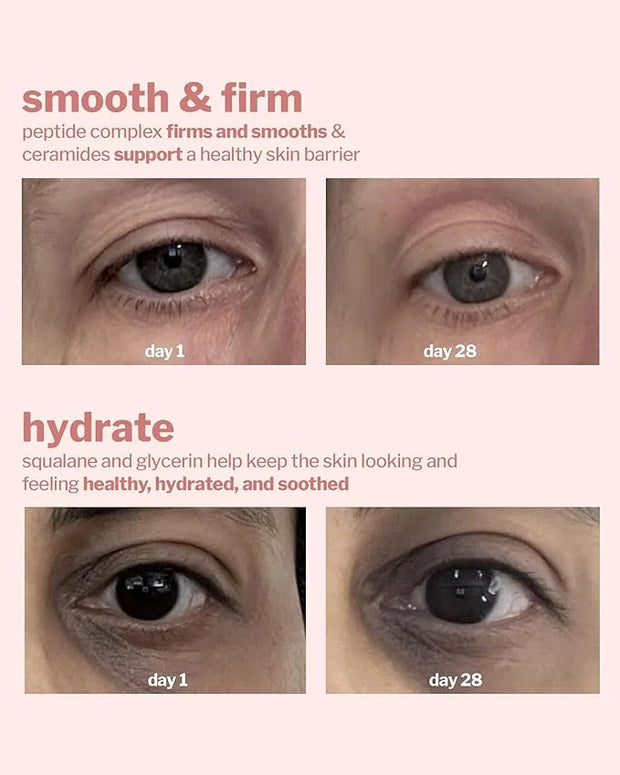 Cocokind Peptide Eye Gel, Lightweight and Hydrating Fine Line Treatment to Reduce Wrinkles, Made for Sensitive Skin, Fragr...