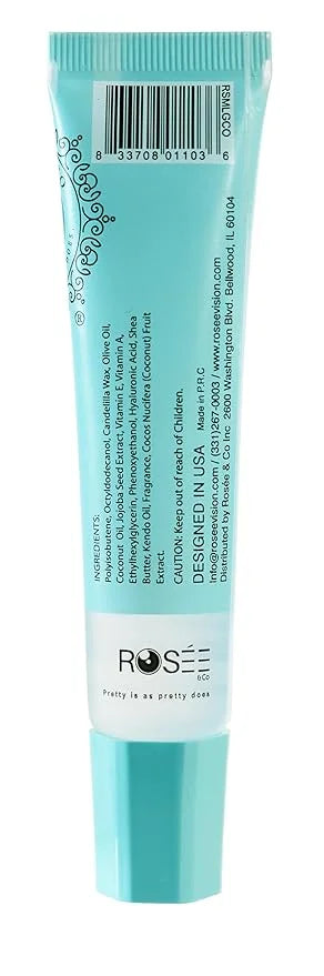 ROSÉE & CO Rosee Lip Gloss Vegan & Cruelty Free Treatment, Professional Make up, Long Lasting Glossy with Shea Butter, Moi...