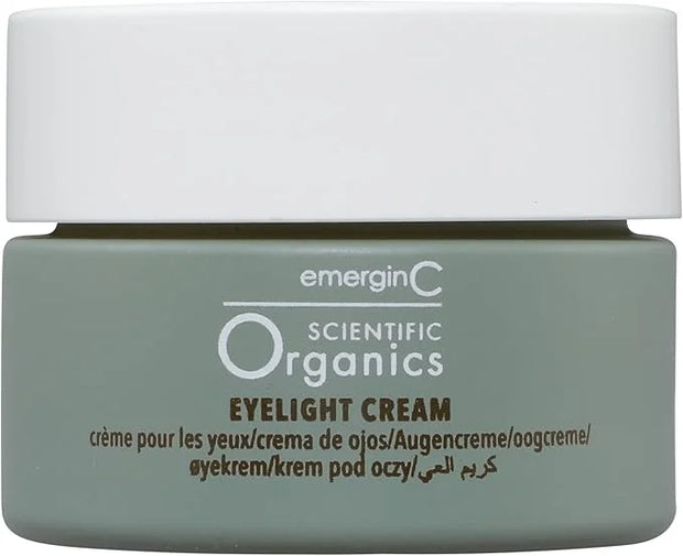 Scientific Organics Eyelight Cream - Stem Cell Eye Cream with Antioxidants - Anti-Aging Eye Cream Targets Dark Under-Eye C...