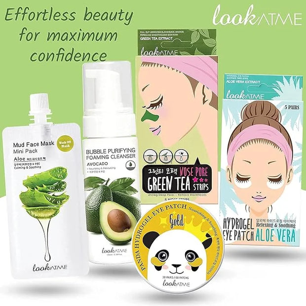 Skincare Face Masks (Random 6pks), Clay Face Masks Skincare for Women, Korean Skin Care with Kaolin and Bentonite Clay, Na...