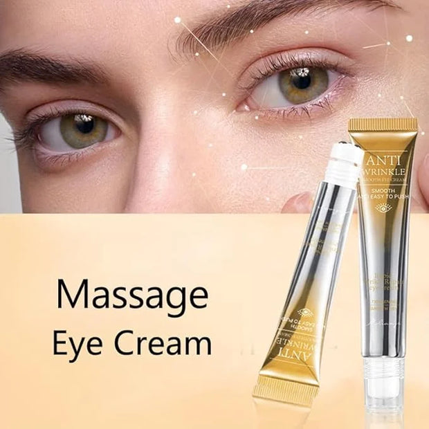Eye Serum with 8% Glycerin 5% Retinol Hyaluronic Acid for Rapid Puffy Fine Lines Dark Circles Wrinkles, Under Eye Cream wi...