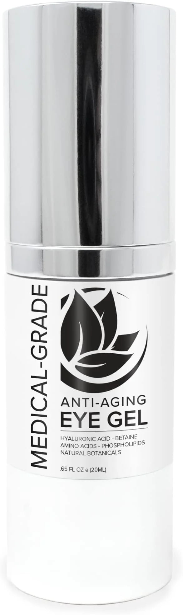 Microderm GLO - Active Anti-Aging Eye Gel, Reduces Dark Circles, Puffy Eyes, Crow's Feet and Fine Lines & Wrinkles, Packed...