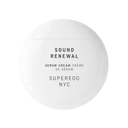 SUPEREGG Sound Renewal Serum Cream: For a fresh, luminous complexion. Nourishing serum cream with Panthenol and EGCG. 60 M...