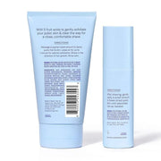 Flamingo Pubic Hair Shaving Skin Care Set, Exfoliating Shaving Gel for Women 5 fl oz with Restorative Post Shave Serum 1.7...