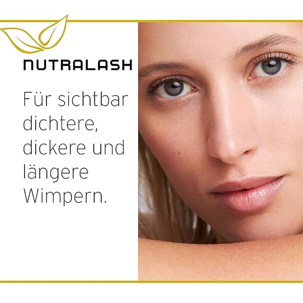 Nuvega Lash Super V - Vegan Eyelash Serum & Eyebrow Serum for Long Eyelashes in just 4-6 Weeks I Lash Serum I Eyelash Grow...