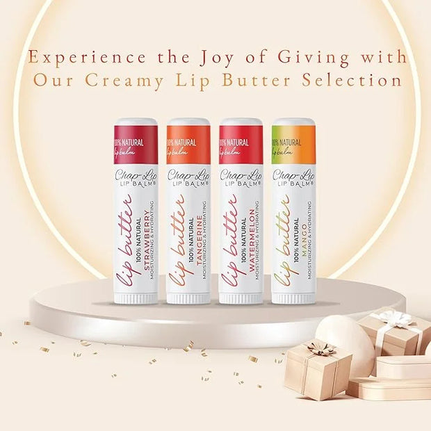 CHAP-LIP 100% All Natural Lip Balm Gift