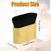 2pcs Self Tanner Brush, Sunscreen Tanning Brush for Self Tan Flat & Curved Head Brush for Body Instant Makeup Buffing Brus...