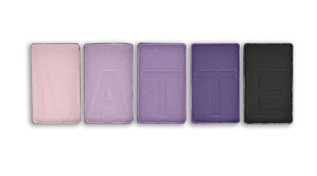 L.A. COLORS 5 Color Matte Eyeshadow Palette, Purple Cashmere CEM473 - Product Image