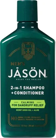 Jason Men's Calming 2-in-1 Shampoo and Conditioner, 12 oz - Product Image
