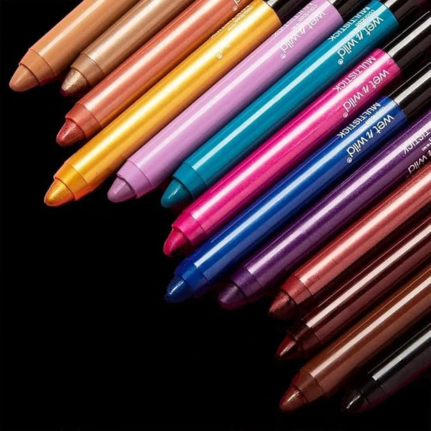 wet n wild Color Icon Cream Eyeshadow Makeup Multi-Stick Peach Born To Flirt (Pack of 2) - Product Image