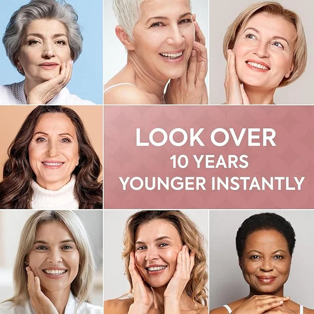 Instant Eye & Face Lift Cream: Rapid Under Eye Bags Wrinkle Smile Lines Forehead Lines Remover - Temporary Firming & Tight...