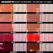 Morphe Soulmatte Velvet Lip Mousse Matte Lipstick - Air-Whipped, Soft Matte Lip Makeup with Vitamin E to Hydrate, Soften a...