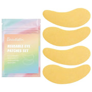 Under Eye Patches Silicone - 2 Pairs Reusable Eye Patches, Eye Wrinkle Patches, Reusable Under Eye Mask, Plump Fine Lines ...