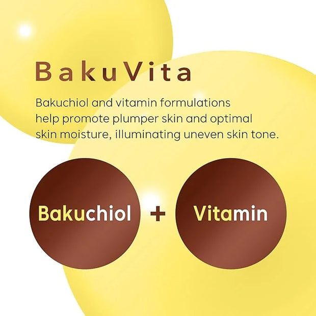 THANKYOU FARMER BakuVita Intensive Eye Serum - Retinol Alternative Bakuchiol, Vitamin C Eye Cream, Vitamin E, Korean Eye C...