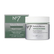 No7 Future Renew Damage Reversal Night Cream - Hydrating Face Moisturizer & Firming Cream to Reverse Visible Signs of Skin...