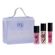 Saie SaieGlow Starter Kit - Hydrating + Highlighting Makeup Kit with Glowy Super Gel in Roseglow, Dew Blush in Baby, and G...