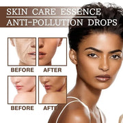 Vingtank 2 Bottles Skin Care Essence Anti-Pollution Drops - Bronzing Serum & Facial Tanning Drops,Fake Tan Peptide Serum,L...