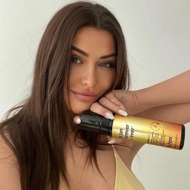 b.tan Ultra Long Lasting Self Tanner Mousse | Forever & Ever - Lasts Up to 11 Days, Fast, 1 Hour Express Sunless Tanning F...