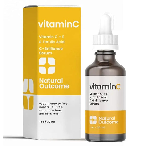 Vitamin C Serum with Vitamin E & Ferulic Acid | Anti-Aging Radiance Restoring Facial Serum | Powerful Antioxidant Lift Fin...