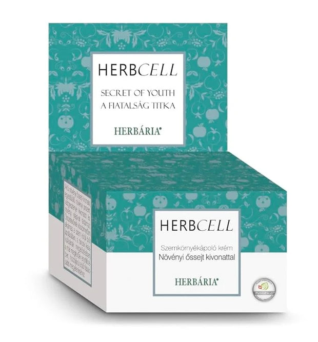 Herbal Eye Cream with Stem Cell Extract, Anti-Aging, Wrinkle-Reducing, Puffy Eye Treatment, Natural Under Eye Cream with B...