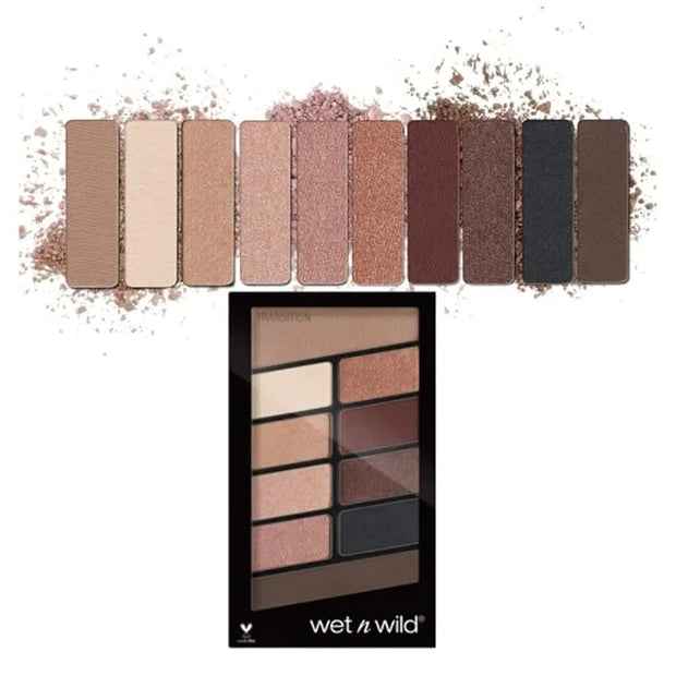 wet n wild Color Icon Eyeshadow 10 Pan Palette Comfort Zone , 0.3 ounce, 0.3 Ounce (Pack of 1), 759 - Product Image