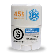 Surface Mineral Face Sunscreen Stick, Water Resistant, UVA/UVB Broad Spectrum, Fast Drying Protection, PABA Free - SPF 45 ...