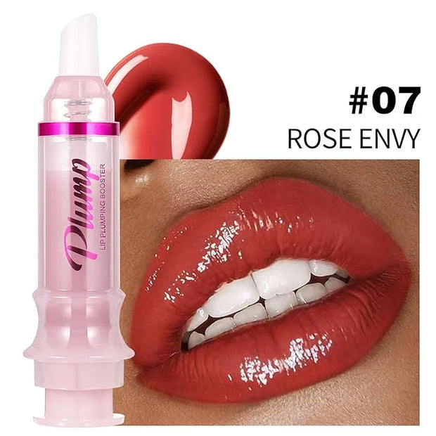 Erinde Lip Plumper Gloss, Natural Ginger Lip Plumping Booster Lip Plumping Oil, Ultra-Hydrating & Nourishing Plump Lip Plu...