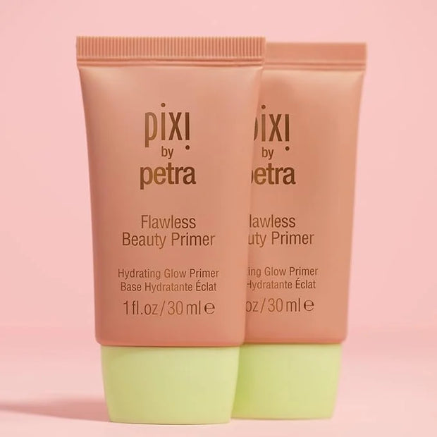 Pixi Flawless Beauty Primer 30ml | Makeup Primer For A Flawless Finish | Anti-Aging and Nourishing Makeup Base For A Glow ...