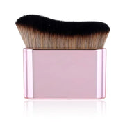 Self Tan Brush Soft Body Makeup Brush Portable Self Tanning Brush Self Tanner Face Brush For Body & Leg Makeup（Pink Rose G...