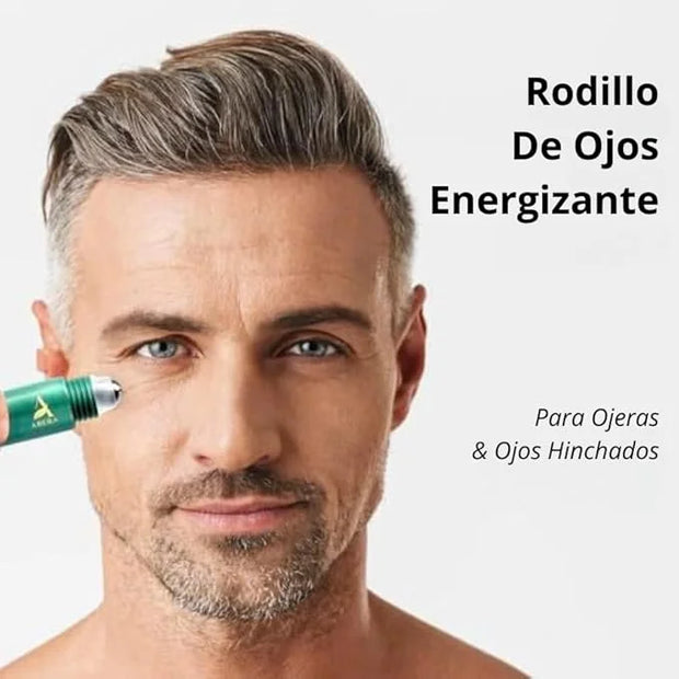 Combo exclusively for men Abera Eye Roller Serum With Mint Essence - Abera Armpit Roller - Product Image