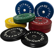 Signature Fitness 2" Olympic Bumper Plate Weight Plates 25LB Single, - Product Image