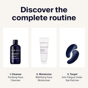 HORACE Anti-Fatigue Under-Eye Patches for Men - Dark Circle and Puffiness Reduction - Moisturising & Refreshing Hydrogel T...