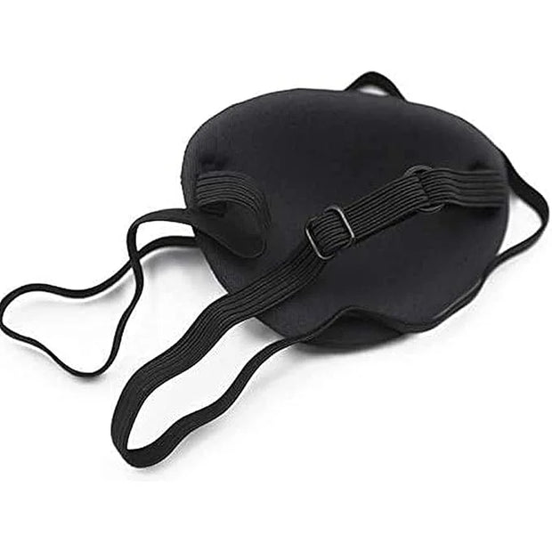 Black Single Eye Mask, Pirate Skull Crossbone Eye Patch，Adjustable 3D Eye Patch for Adult and Kid (Pirates Design) - Produ...