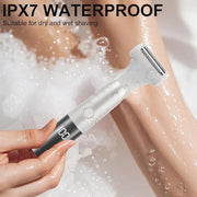 5 in 1 Bikini Trimmer for Women - Electric Razors for Women, Cordless Rechargeable Electric Shaver, IPX7 Waterproof Wet Dr...