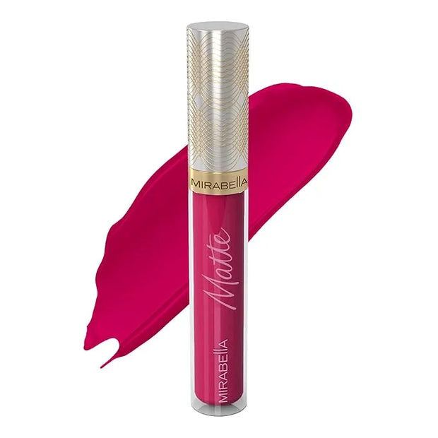 Mirabella Luxe Advanced Formula Matte Lip Gloss, Richly Pigmented Long-Wear and Full-Coverage Liquid Lipstick, Matte Lipst...