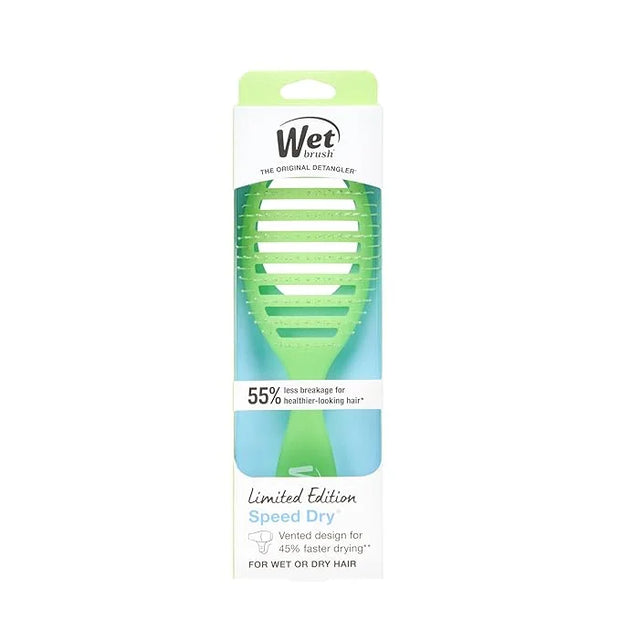 Wet Brush Speed Dry, Lime-A-Rita (Summer Quencher) - Vented Design & Soft HeatFlex Bristles Are Blow Dry Safe - Ergonomic ...
